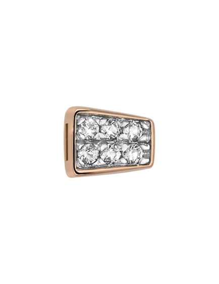 Charm Donna Oro Donna Elements in Oro rosa Diamante DCHF9501.002 - DCHF9501.002